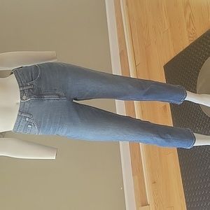 Everlane The high rise ankle straight jean